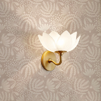 Aina Botanical Garden Mauve Wallpaper