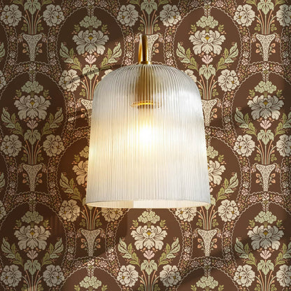 Alaia Preppy Regency Damask Coffee Cream Wallpaper
