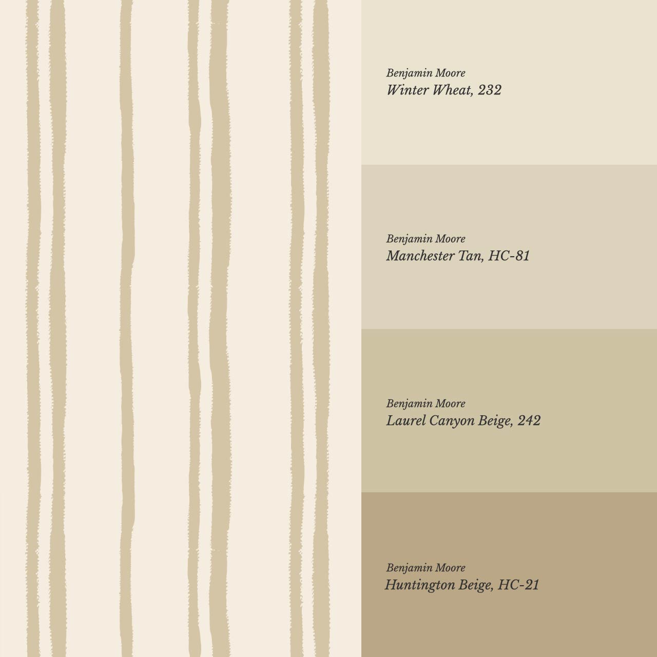 Alani Multi Stripes Neutral Wallpaper