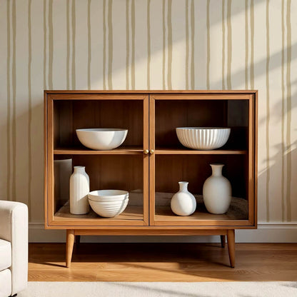 Alani Multi Stripes Neutral Wallpaper