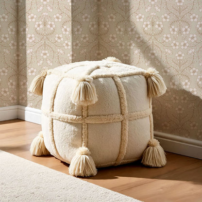 Alma Gentle Rosa Branch Beige Wallpaper