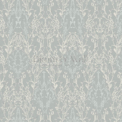 Almeta Delicate Lace Dove Gray Wallpaper