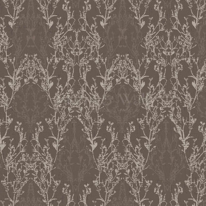Almeta Delicate Lace Wet Clay Wallpaper