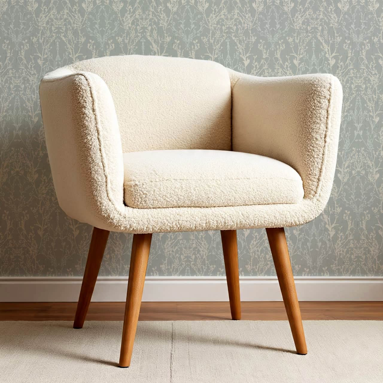 Almeta Delicate Lace Dove Gray Wallpaper