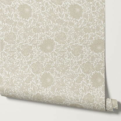 Amanda Botanical Garden Beige Wallpaper