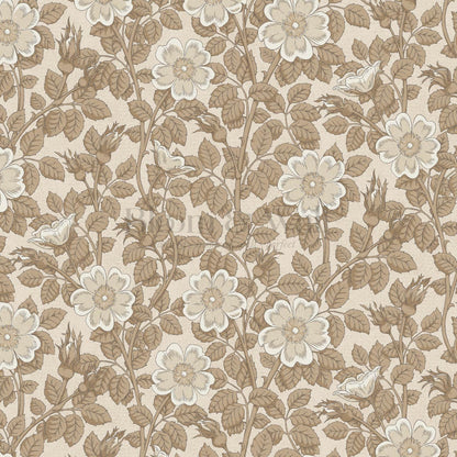 Amara Dog Rose Tan Wallpaper
