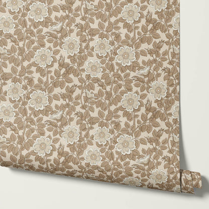Amara Dog Rose Tan Wallpaper