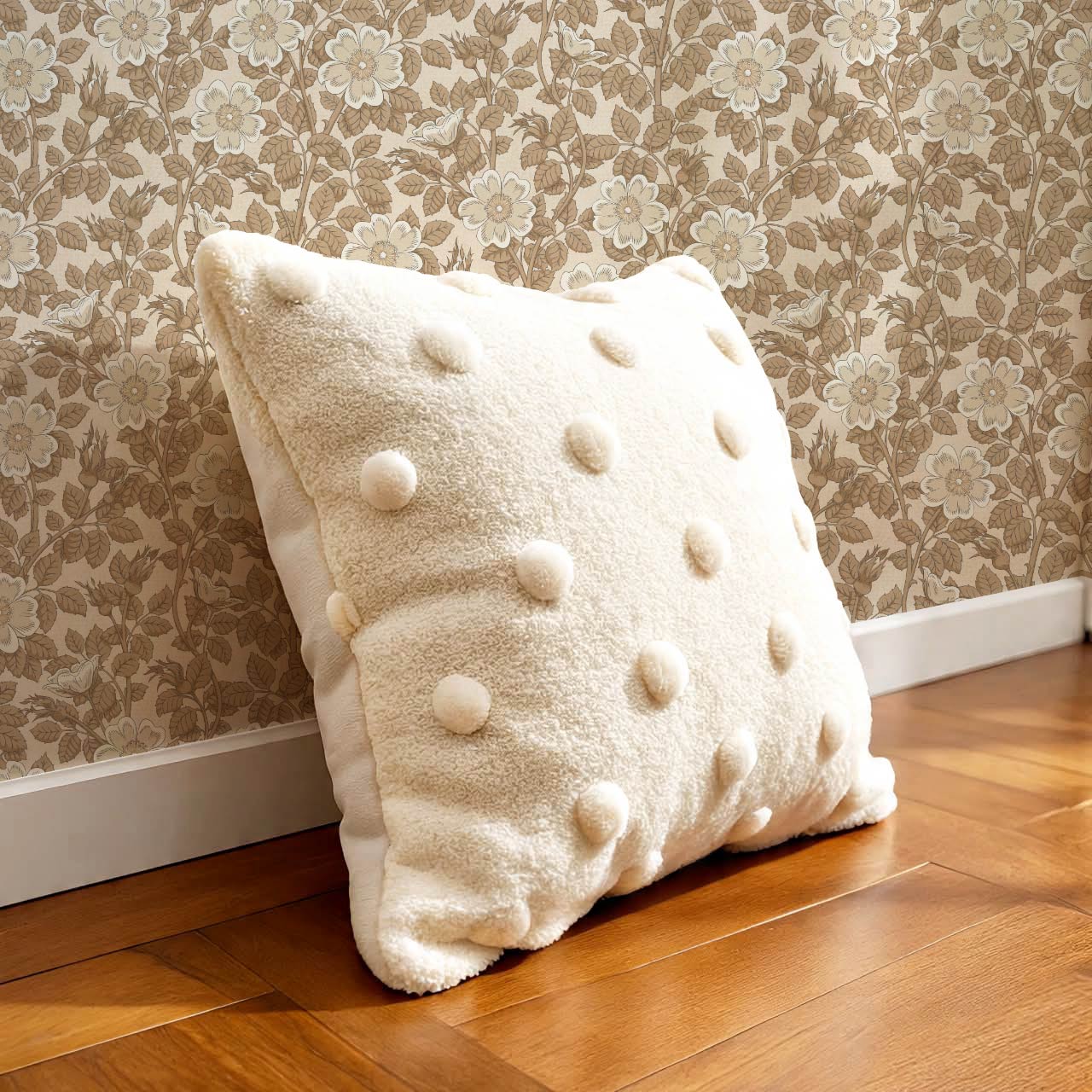 Amara Dog Rose Tan Wallpaper