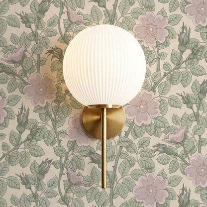 Amara Dog Rose Lavender Wallpaper