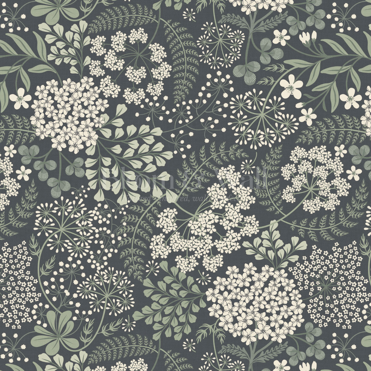 Anette Floriography Garden Forest Wallpaper