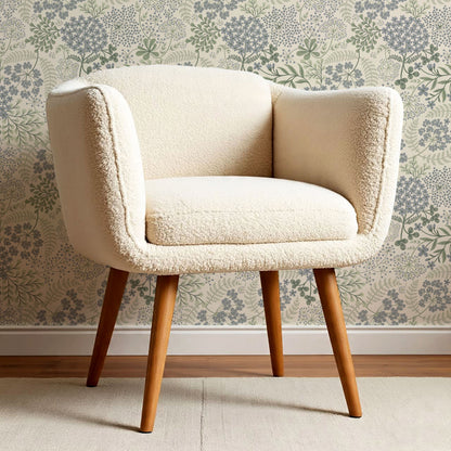 Anette Floriography Garden French Blue Wallpaper