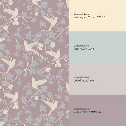 Angela Birdsong & Bloom Mulberry Wallpaper