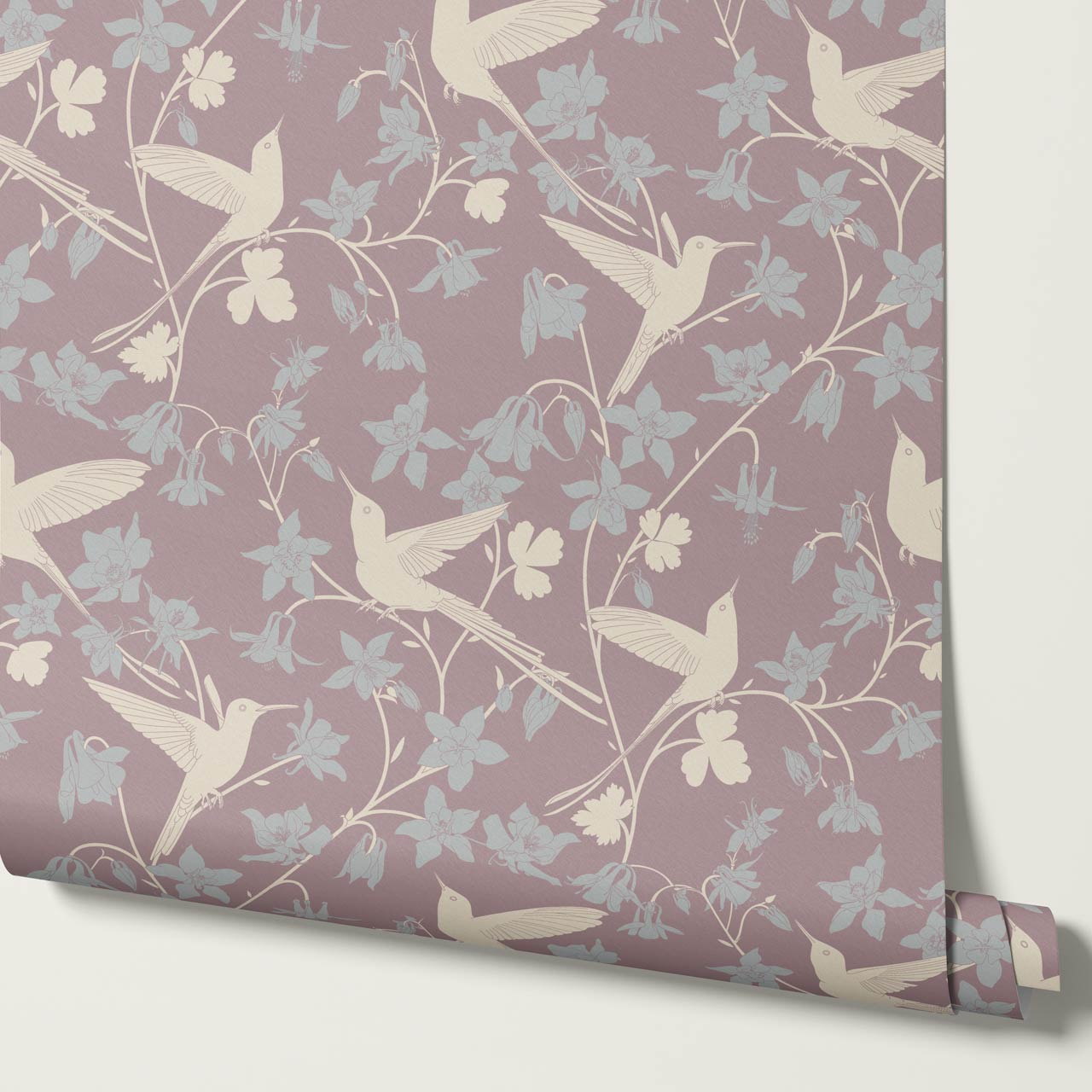 Angela Birdsong & Bloom Mulberry Wallpaper