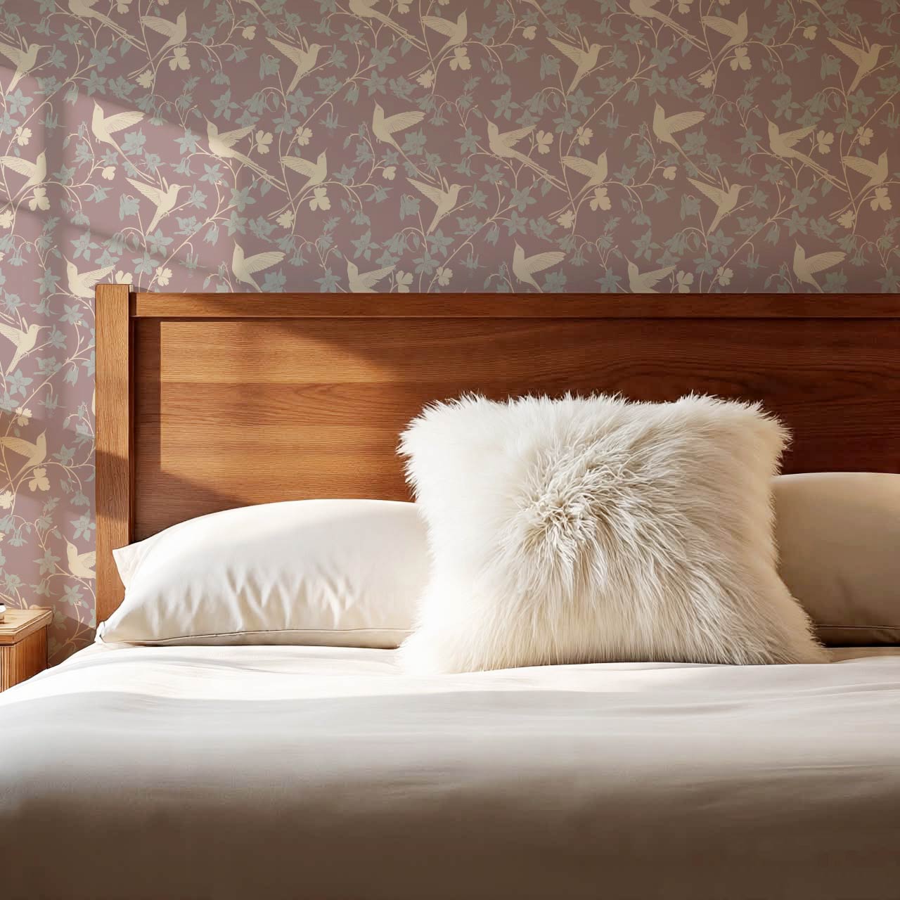 Angela Birdsong & Bloom Mulberry Wallpaper