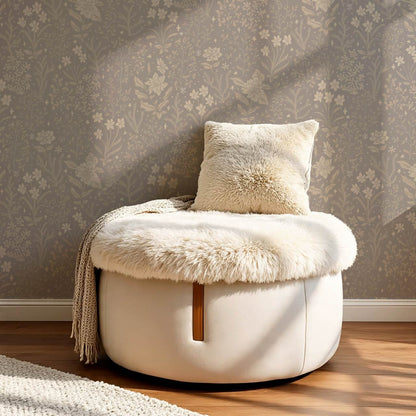 Antonella Delicate Blooms Cinnamon Wallpaper