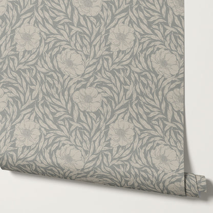 Ari Wexford Bloom Dusty Sage Wallpaper
