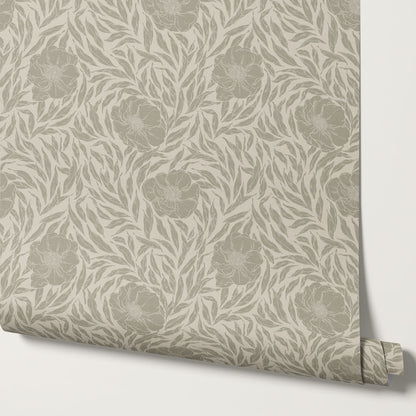 Ari Wexford Bloom Wheat Wallpaper