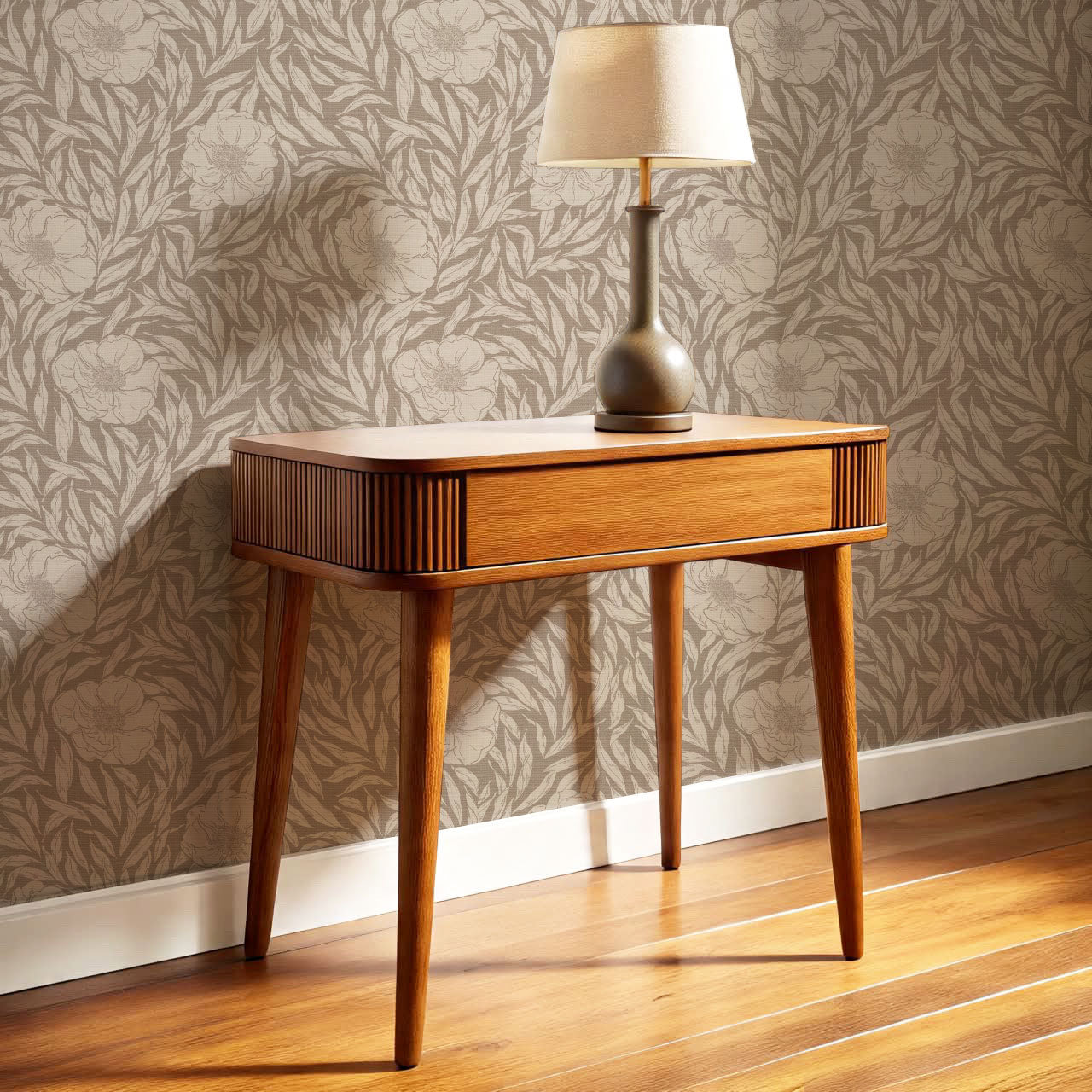 Ari Wexford Bloom Umber Wallpaper