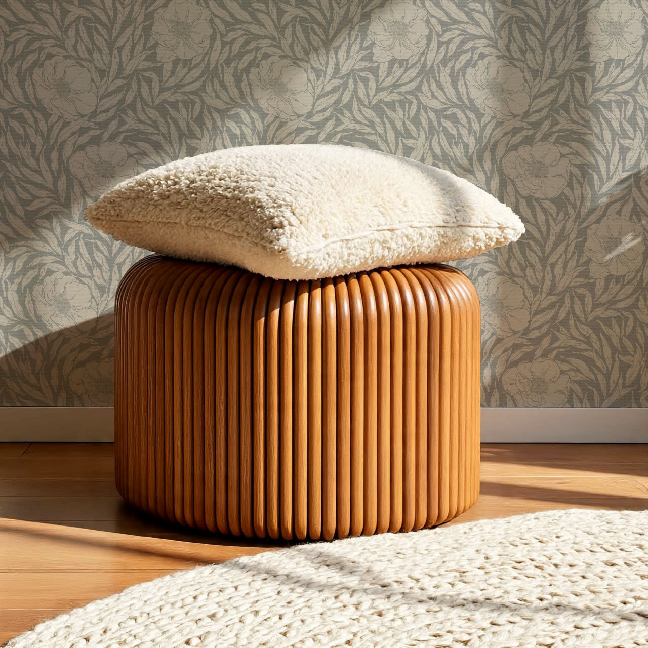 Ari Wexford Bloom Dusty Sage Wallpaper