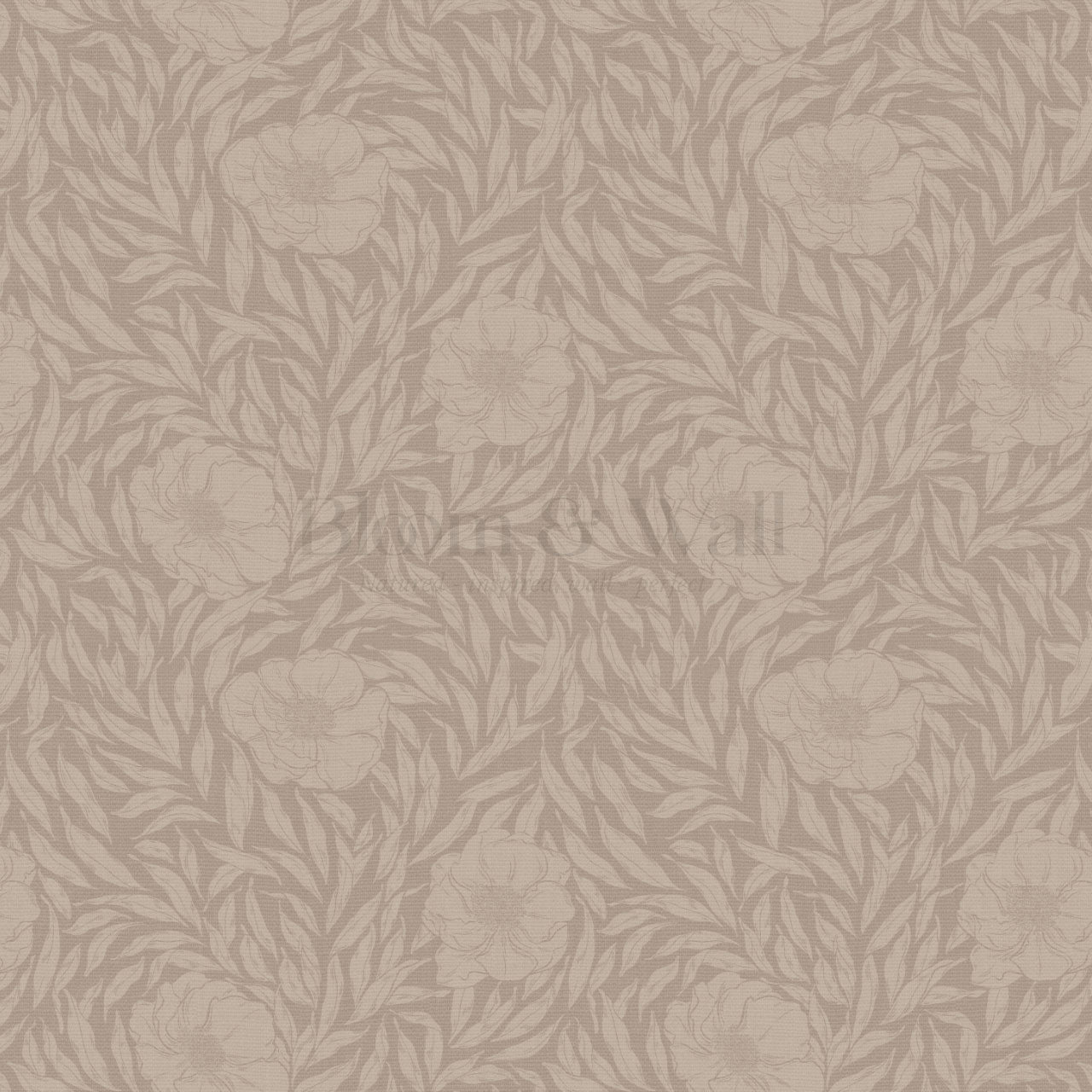 Ari Wexford Bloom Dusty Mauve Wallpaper