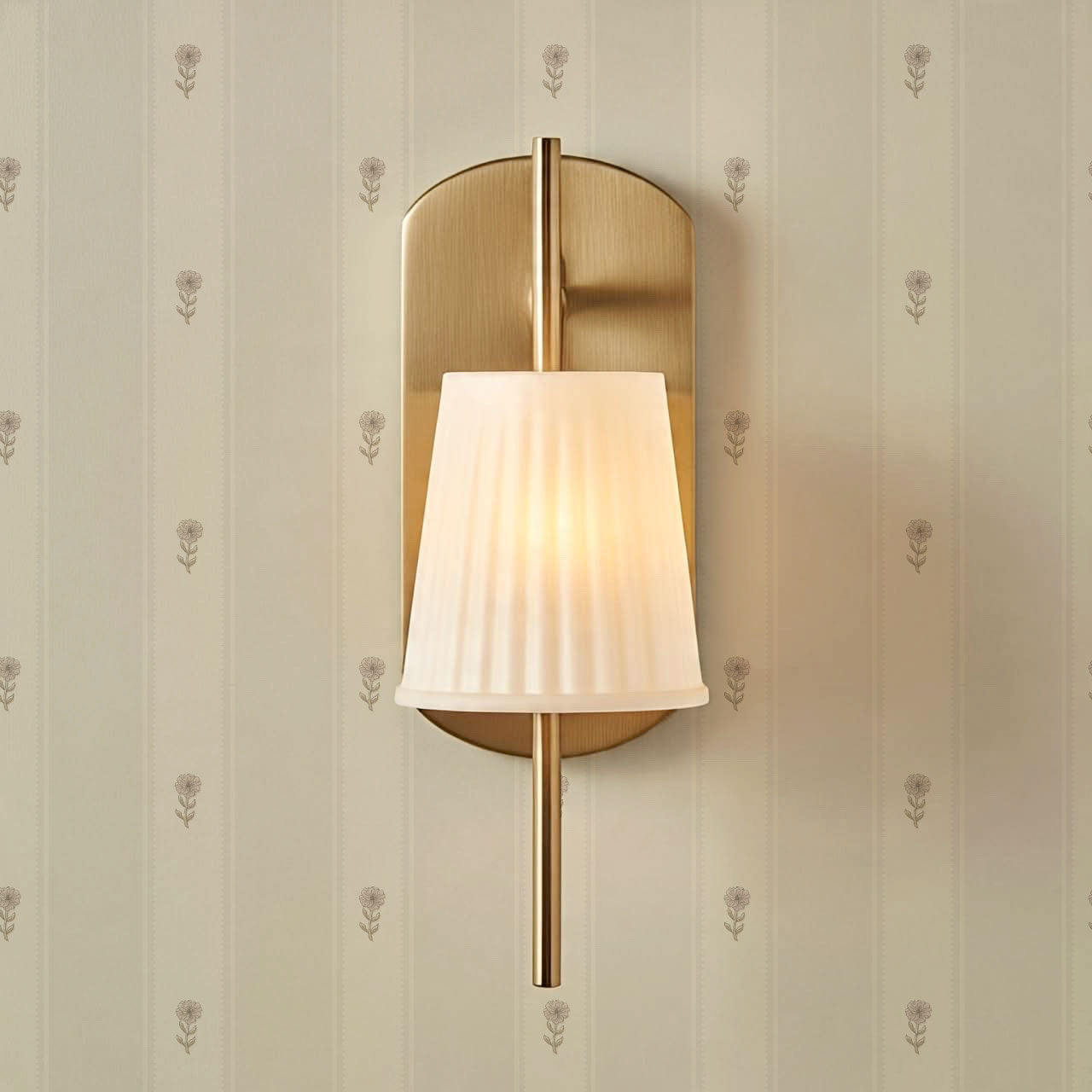 Ariana Garden Lane Neutral Stone Wallpaper
