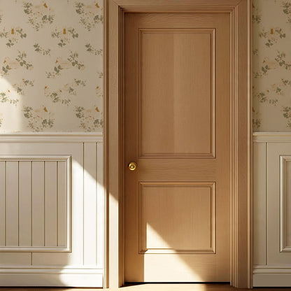 Ariel Ducks and Petunias Off White Wallpaper