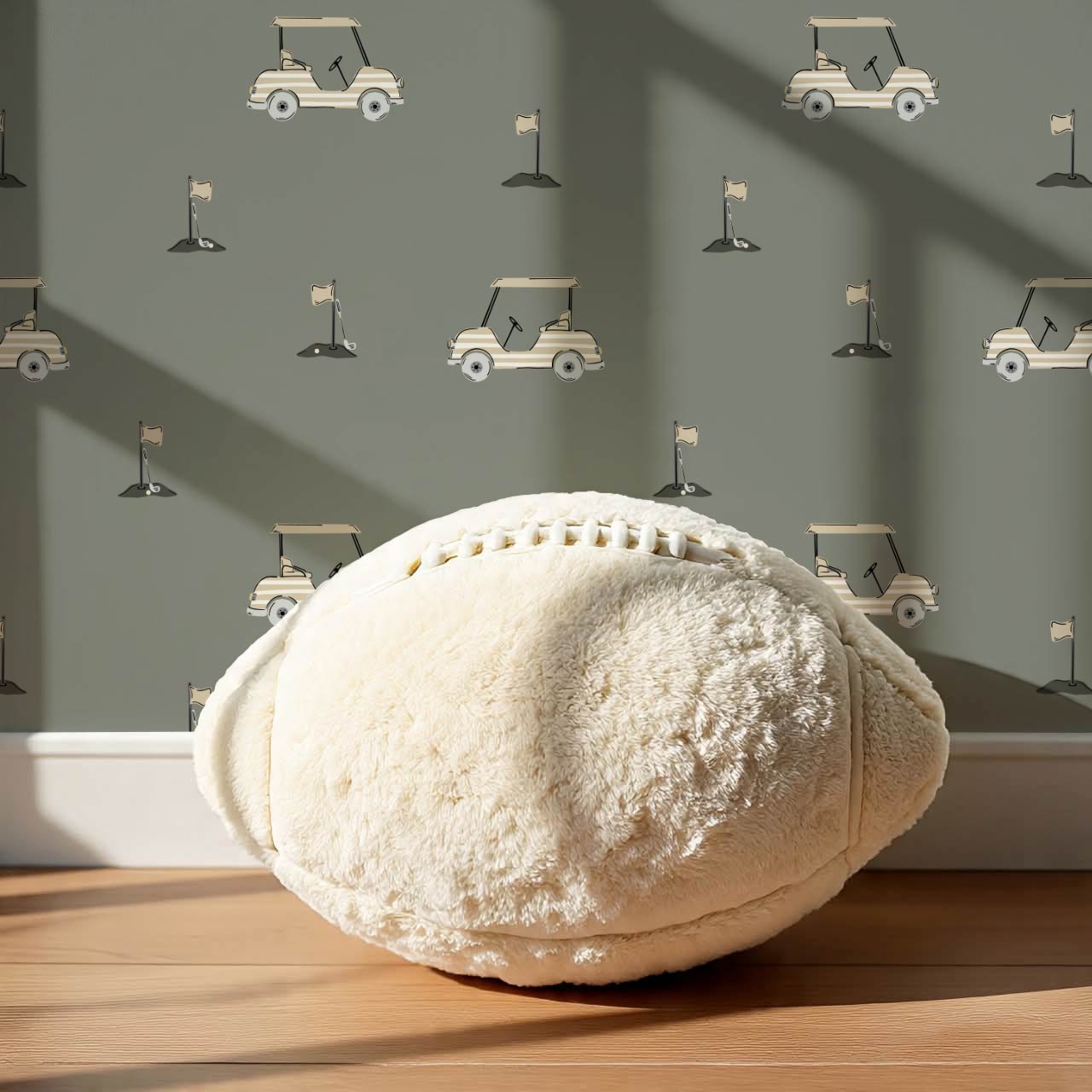 Atticus Golf Carts Olive Wallpaper