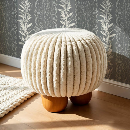 Aubree Silver Hedgerow Slate Wallpaper