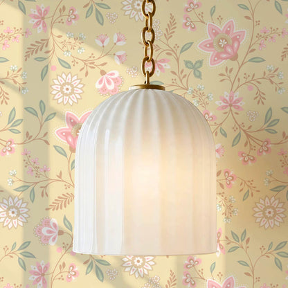 Auguste Large Springvine Warm Butter Pastel Wallpaper