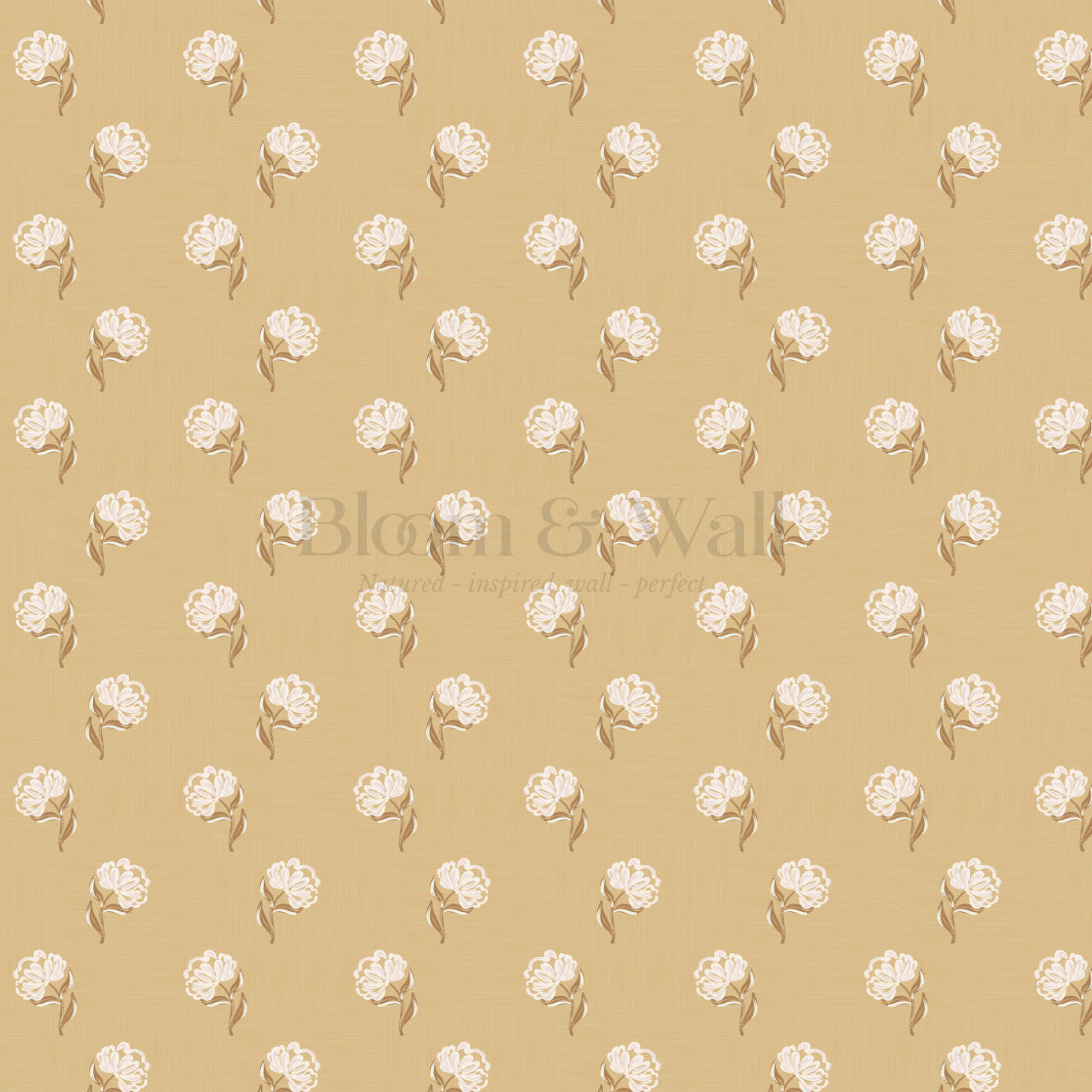 Aurelia Honey Bloom Wallpaper