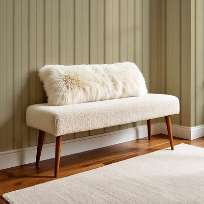 Avery Stripes Pebble Wallpaper