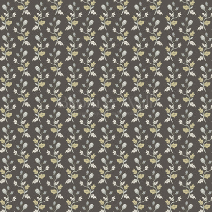 Jayleen Indiska Florals Coffee Wallpaper