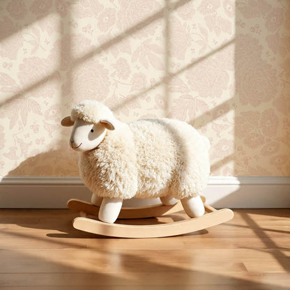 Axelle Petunias & Peonies Cream Blush Wallpaper