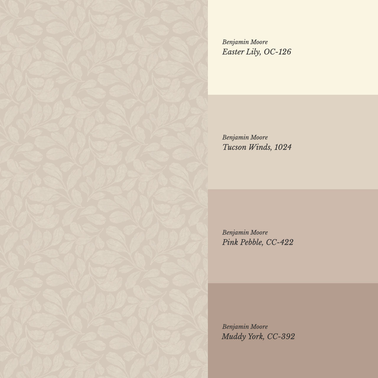 Bailey Elmwood Dusty Pink Wallpaper