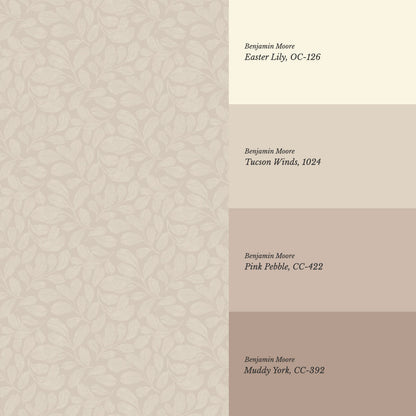 Bailey Elmwood Dusty Pink Wallpaper
