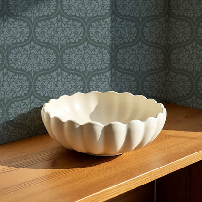 Beatrise Rosebud Ogee Slate Wallpaper