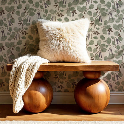 Blanca Wild Alder Forest Plum Bone Wallpaper