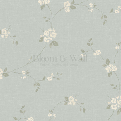 Brielle Rosalie Vines Seasalt Wallpaper