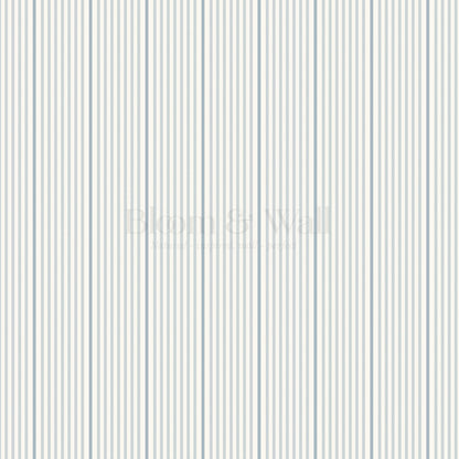 Brooklyn Thin Pin Stripe Blue Wallpaper