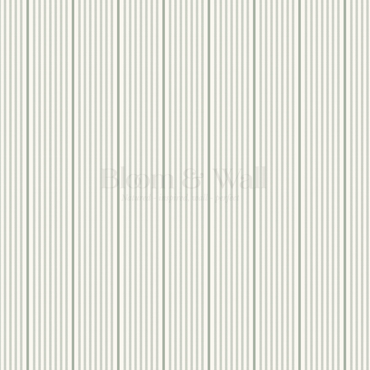 Brooklyn Thin Pin Stripe Forest Wallpaper