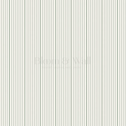 Brooklyn Thin Pin Stripe Forest Wallpaper