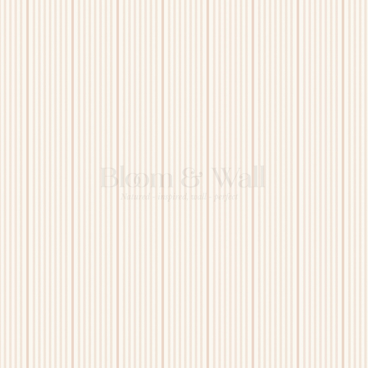 Brooklyn Thin Pin Stripe Light Pink Wallpaper