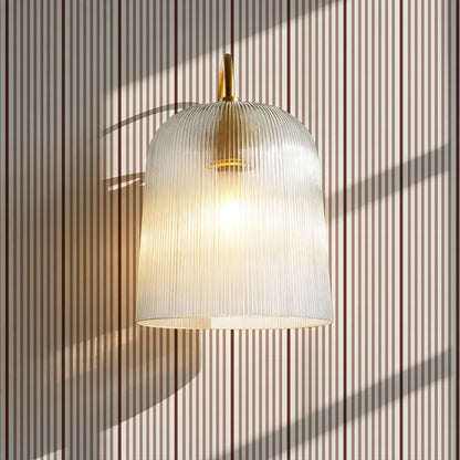 Brooklyn Thin Pin Stripe Burgundy Wallpaper