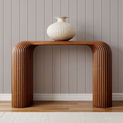 Brooklyn Thin Pin Stripe Cinnamon Slate Wallpaper