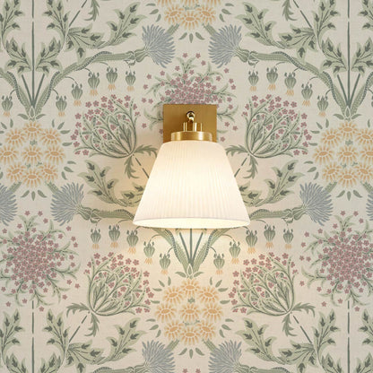 Caitronia Large Wildflowers Ivory Pastel Wallpaper