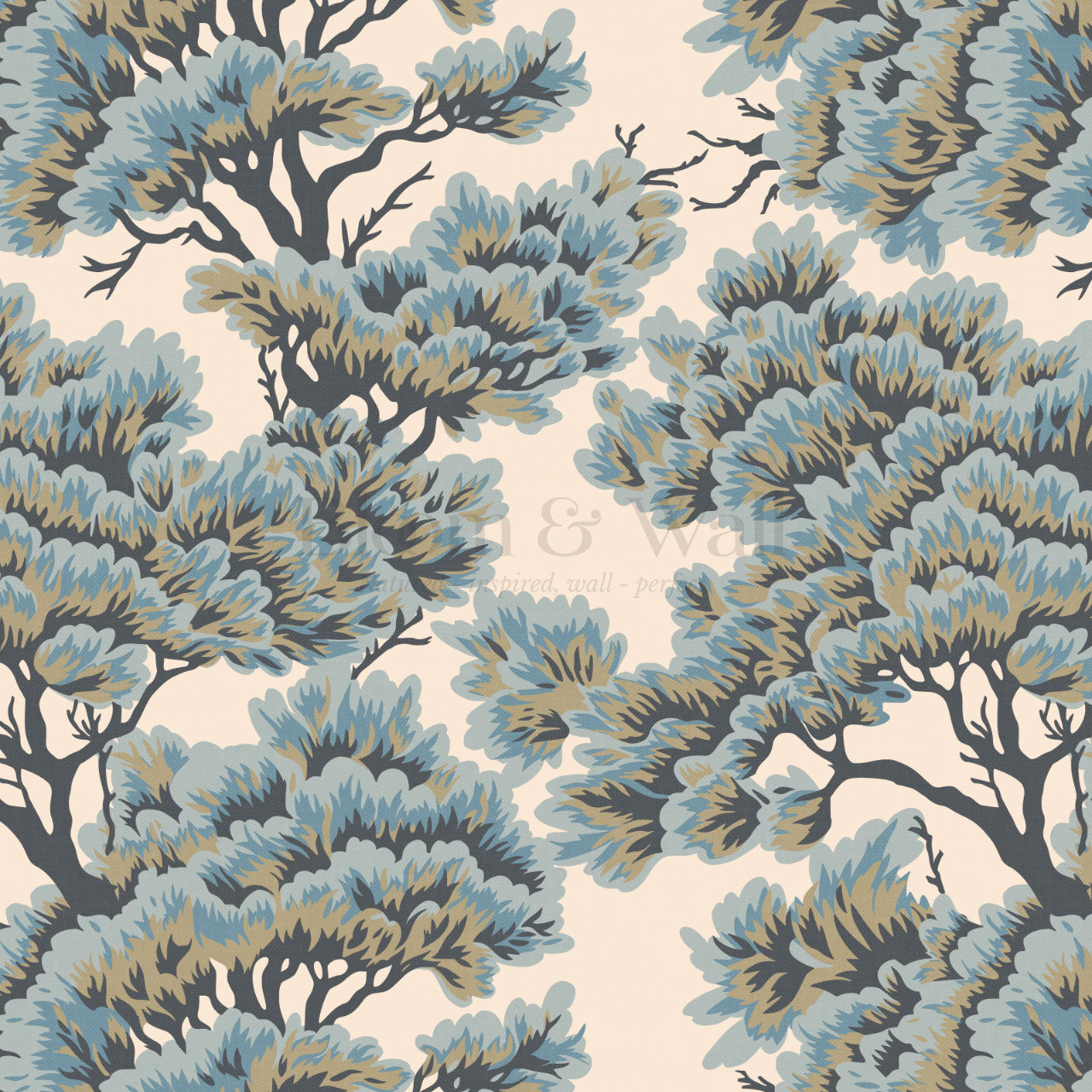 Sutton Umbria Woods Blue Sky Wallpaper