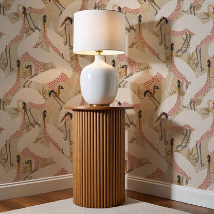 Callie Herons Blush Beige Wallpaper