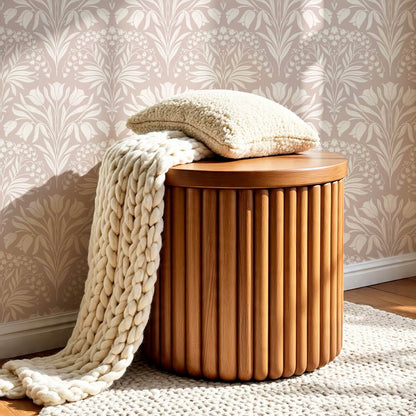 Camilla Tulip and Lily of the Valley Rose Dust Wallpaper