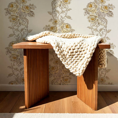 Carmelita Heritage Rose Vines Yellow Cream Wallpaper