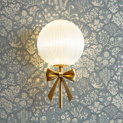 Caroline Layered Wildflowers Dove Blue Wallpaper